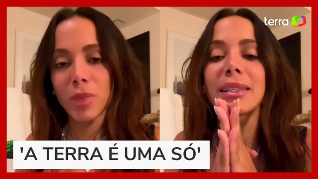 Anitta fala sobre queimadas na Amazônia e questiona políticos: 'Ninguém está fazendo nada'