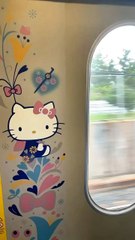 Le train Haruka va de l’aéroport du Kansai à Kyoto.