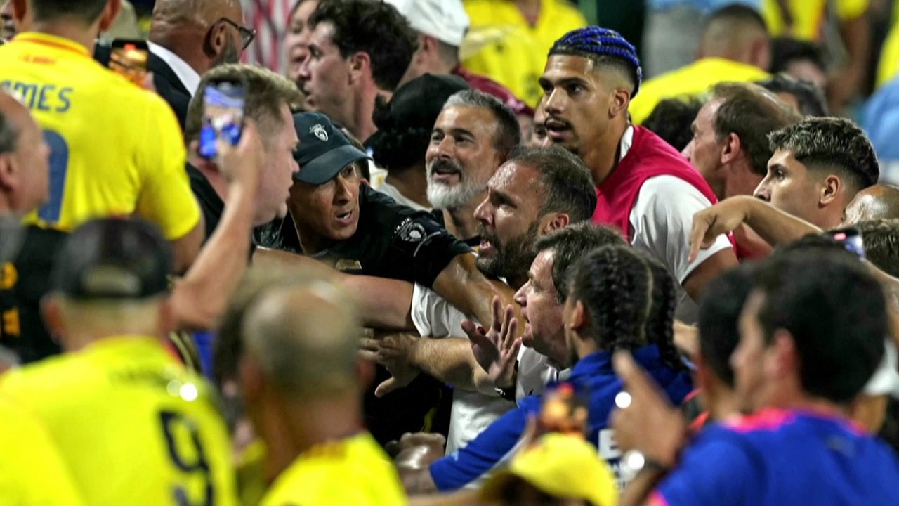 Once futbolistas uruguayos sancionados por incidentes en Copa América
