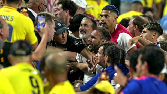 Once futbolistas uruguayos sancionados por incidentes en Copa América