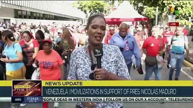 Venezuela | People support victory of Pres. Nicolás Maduro