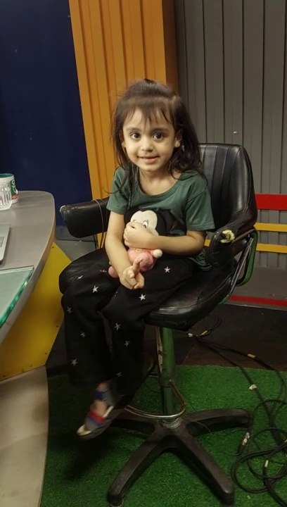 Mirha doing program