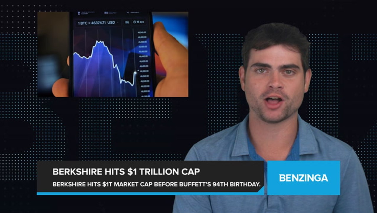Warren Buffett's Berkshire Hathaway Hits $1 Trillion Market Cap Milestone Days Before Oracle of Omaha's 94th Birthday