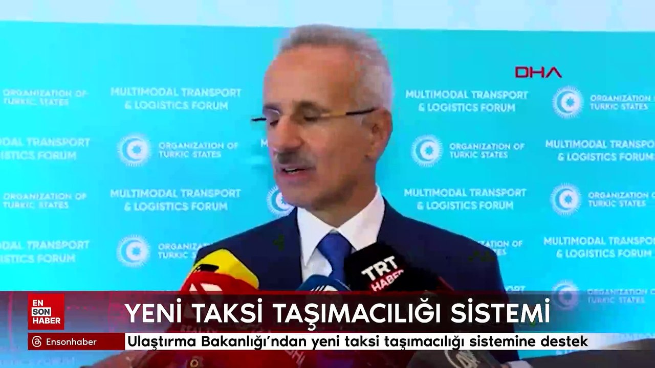 Ulaştırma Bakanlığı'ndan İstanbul'da yeni taksi taşımacılığı sistemine destek