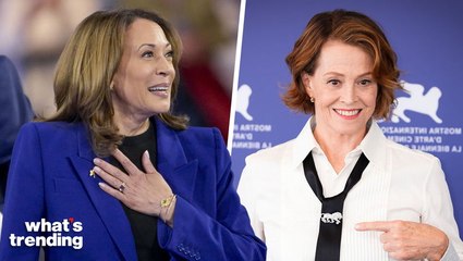 Sigourney Weaver Tears Up Over Kamala Harris’s Rise and Empowering Women