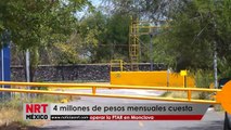 4 millones de pesos mensuales  cuesta operar la PTAR en Monclova