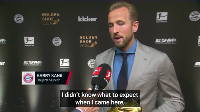 Harry Kane 'proud' of European Golden Shoe
