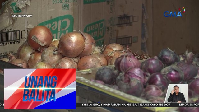 Presyo sa Marikina Public Market – Puting sibuyas - P120/kilo | Unang Balita