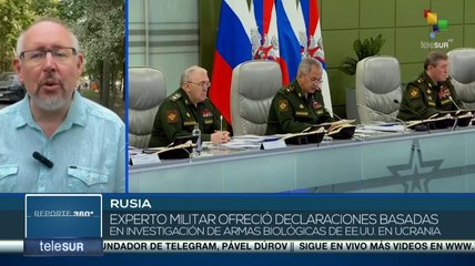 Experto militar habla sobre el desarrollo de armas biológica desarrolladas por EE.UU