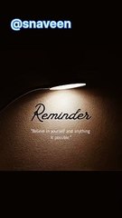 "Believe in Yourself: Unlocking the Possibility of Anything"