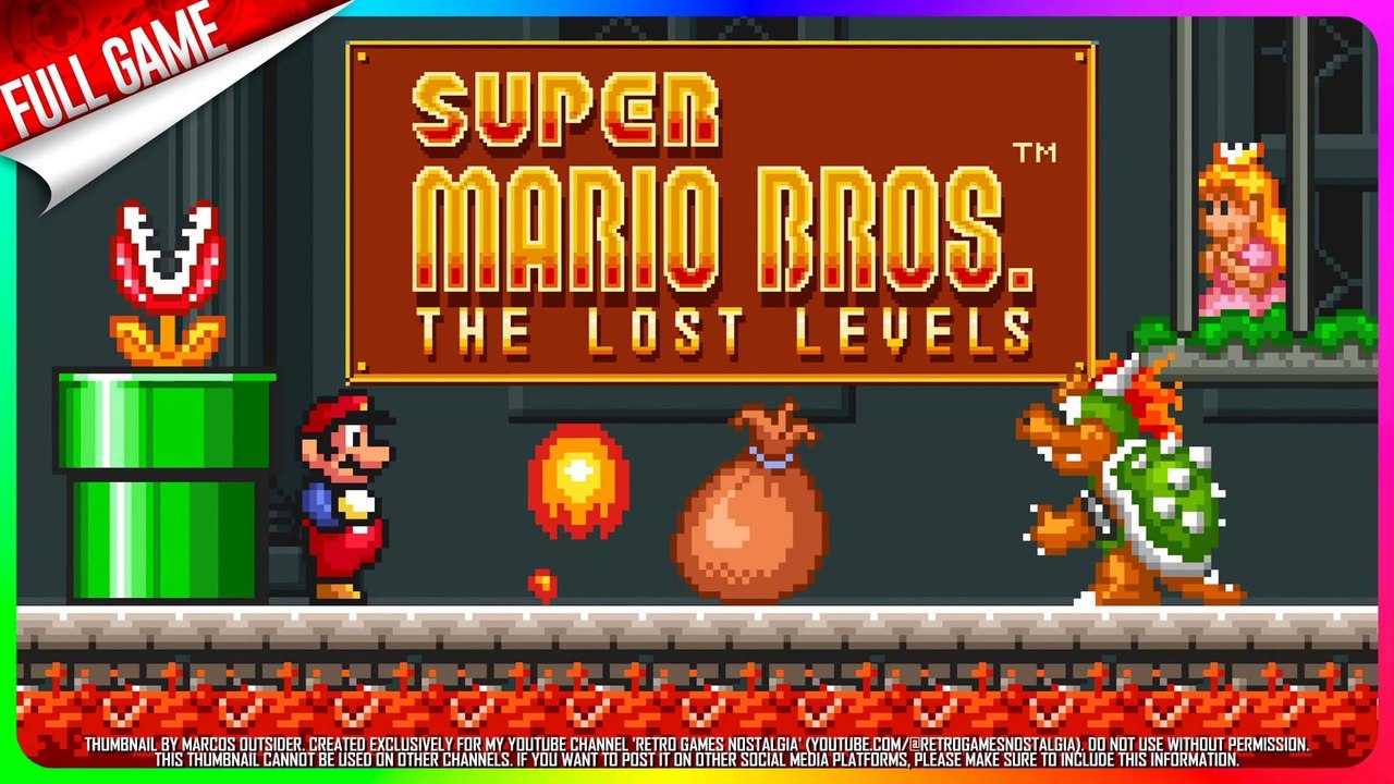 Super Mario Bros.: The Lost Levels (SMAS) [SNES ‧ US]