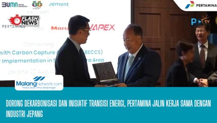 Dorong Dekarbonisasi dan Inisiatif Transisi Energi, Pertamina Jalin Kerja Sama dengan Industri Jepang