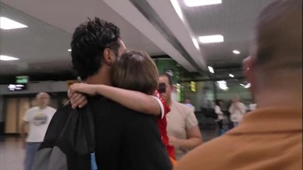 Lazio, ecco Gigot! Guarda il suo arrivo a Fiumicino