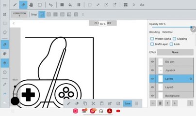 How I made my YouTube channel Logo using Jump Paint.
