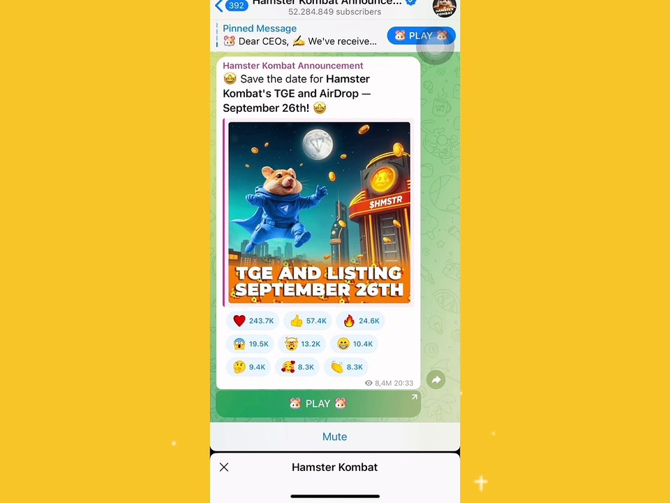 Hamster Kombat Phát Hành TGE Và AIRDROP: Bí Ẩn Đằng Sau TGE Và AIRDROP #hamsterkombat #blum #tomato