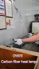 Carbon Fiber Heating Tube 750mm 220v 1200w
