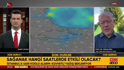 Video Haber | İstanbul'a alarm! Sağanak hangi saatlerde etkili olacak?