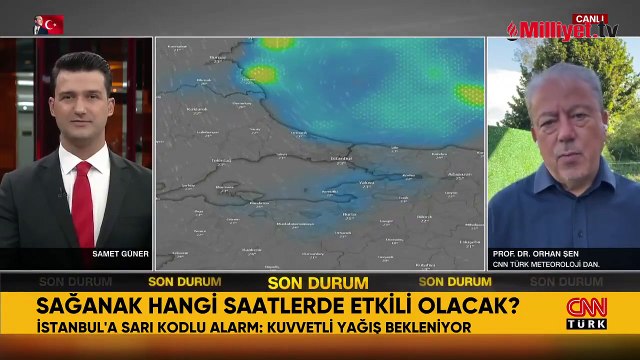 Meteoroloji saat verip uyardı! İstanbul dahil: Kuvvetli geliyor