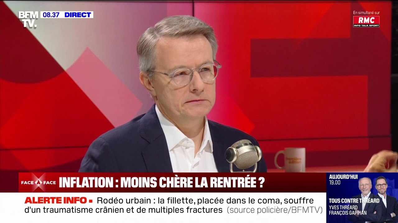 "Les prix baissent": Dominique Schelcher (PDG de coopérative U) évoque la fin de l'hyperinflation
