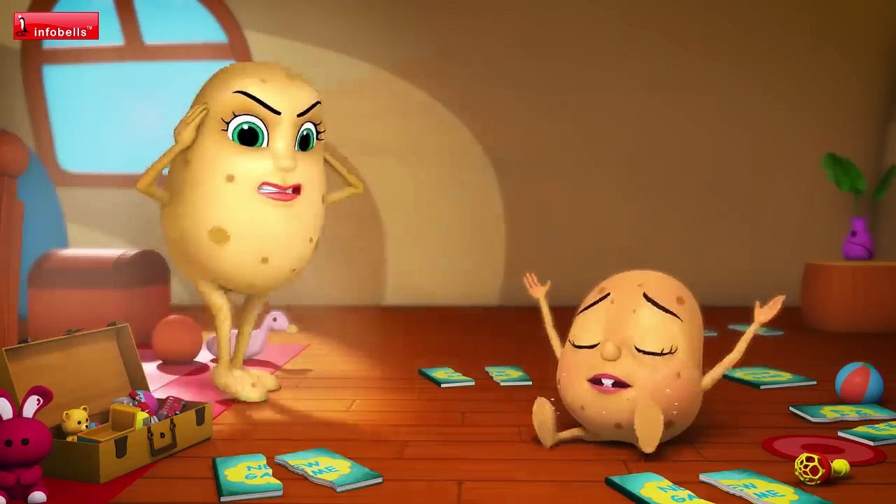 Aloo Kachaloo Beta Kahan Gaye The _ Hindi Rhymes for Children _ Infobells_HD