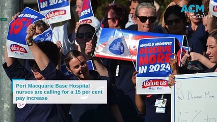 Port Macquarie nurses continue industrial action | August 28, 2024