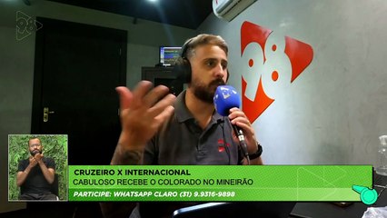 Jornada Esportiva 98 - Cruzeiro x Internacional 28/08/24