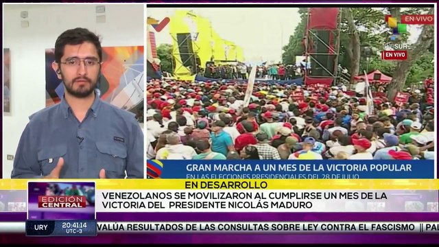 Pdte. Nicolás Maduro afirmó que ha triunfado la paz