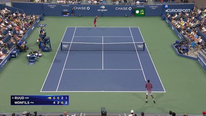 Imprenable aux quatres coins du court : Quand Monfils active le mode "showman"