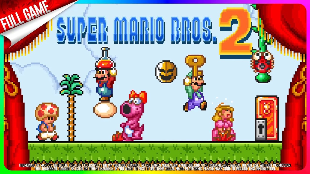 Super Mario Bros. 2 (SMAS) [SNES ‧ US]