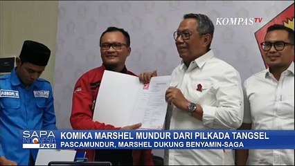 Marshel Widianto Mundur dari Pilwakot Tangerang Selatan, Karena Ditinggal Riza Patria Wakilnya?