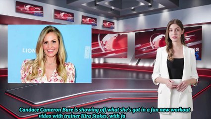 Candace Cameron Bure Is ‘A Vibe’ in ‘Very Serious’ Workout Clip