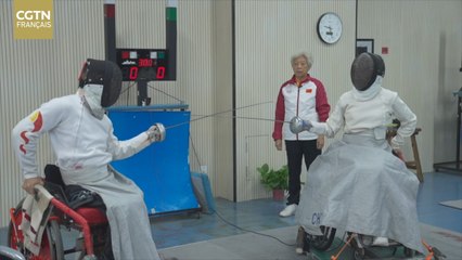 Reprise de l'entraînement d'escrime