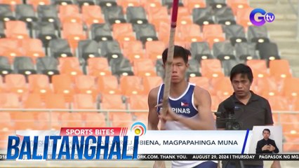 Download Video: PHL pole vaulter EJ Obiena, magpapahinga muna dahil sa spine injury | Balitanghali