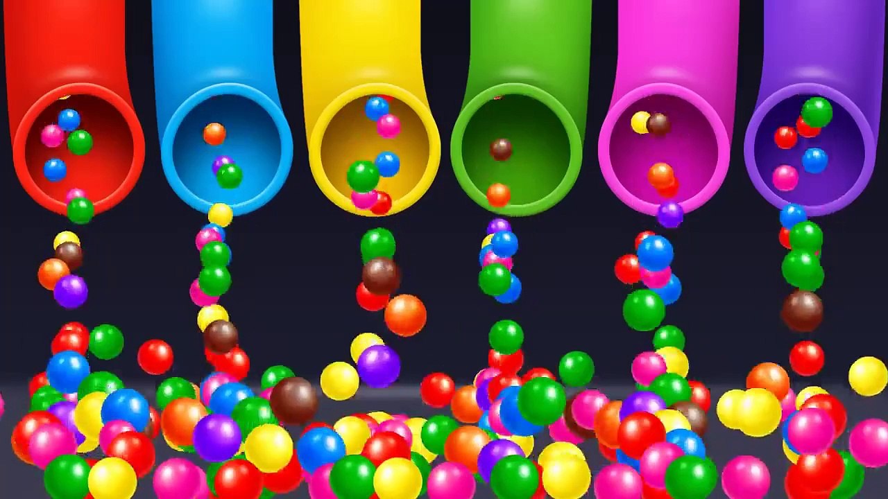 Learn Alphabet for Toddlers Kids Babies with A Lot of Candy Surprise Eggs_HD