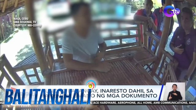 Punong Barangay, inaresto dahil sa pamemeke umano ng mga dokumento | Balitanghali