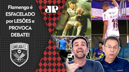 "NÃO É POSSÍVEL! Tem ALGUMA COISA ERRADA no Flamengo porque..." LESÕES contra o Bahia ASSUSTAM?