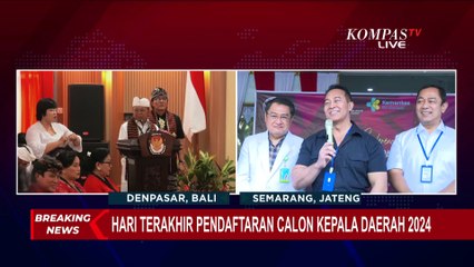 [BREAKING NEWS] Wayan Koster-Giri Prasta Resmi Daftar Pilgub Bali, Bisa Menang Didukung PDI-P?