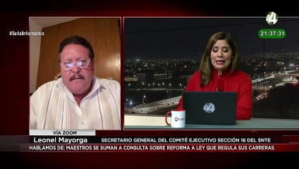 Mtro. Leonel Mayorga habla de la Consulta sobre reforma a ley que regula la carrera de los maestros