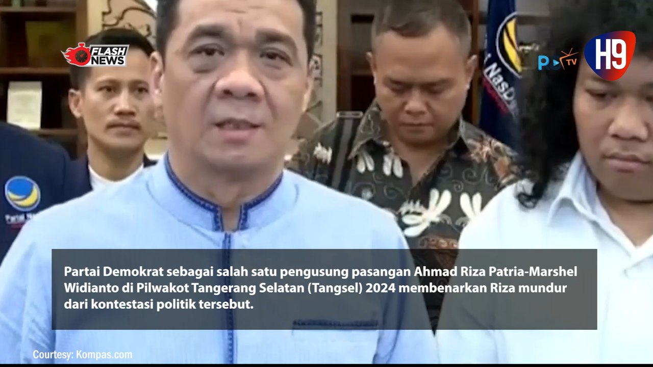 Ariza Patria Mundur Dari  Pilkada Tangsel 2024