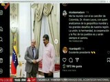 Presidente Nicolás Maduro se reunió con excanciller de Colombia Dr. Álvaro Leyva