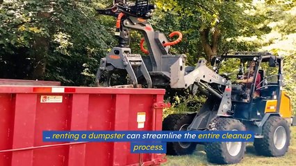 What You Should Know Before Renting A Dumpster For Yard Waste
