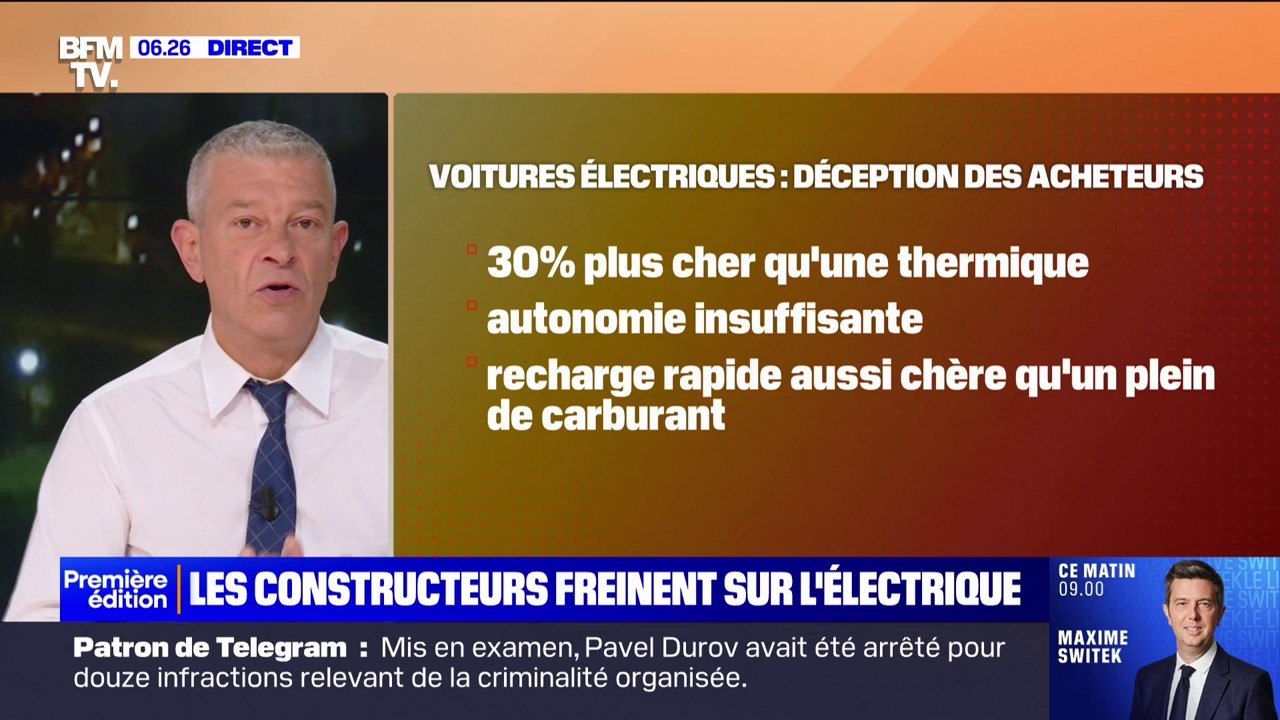 Pourquoi les constructeurs automobiles ralentissent la production de véhicules électriques