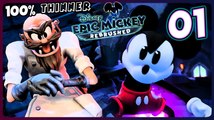 Epic Mickey Rebrushed Walkthrough Part 1 (PS5) 100% Thinner Path