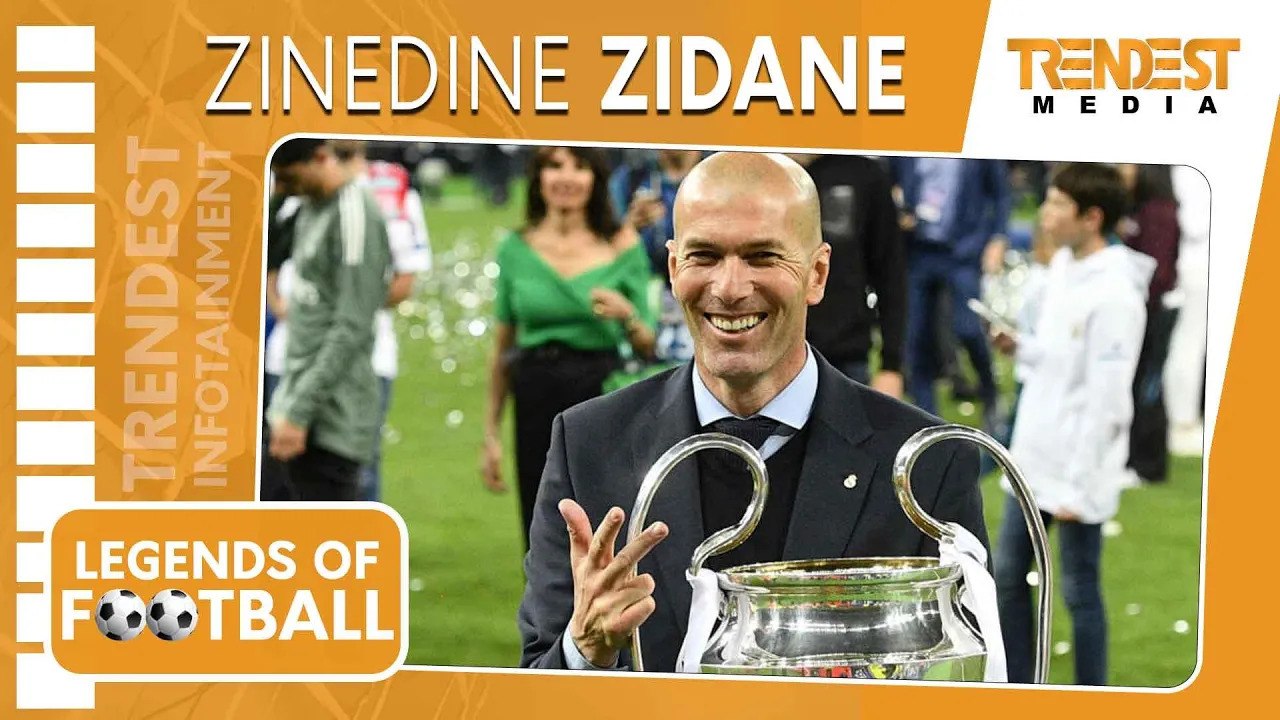 Zinedine Zidane | Football Heroes | Legends of All Time | Infotainment Video