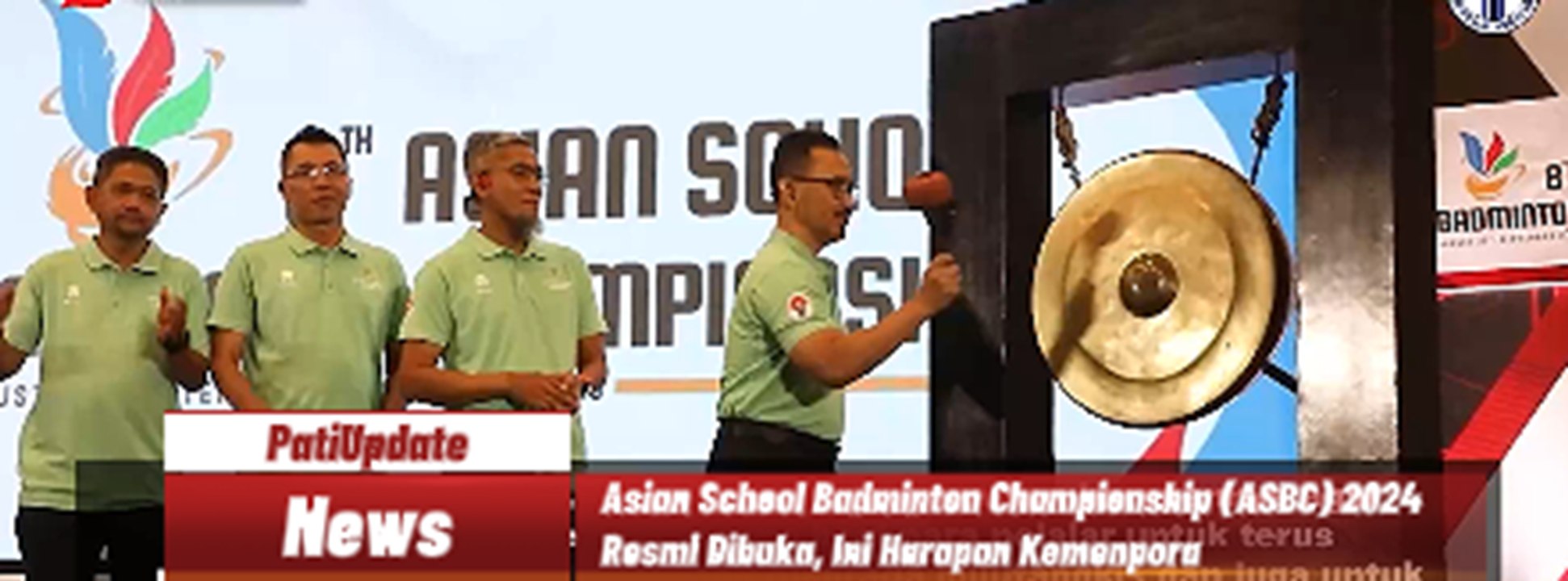 Asian School Badminton Championship (ASBC) 2024 Resmi Dibuka, Ini Harapan Kemenpora