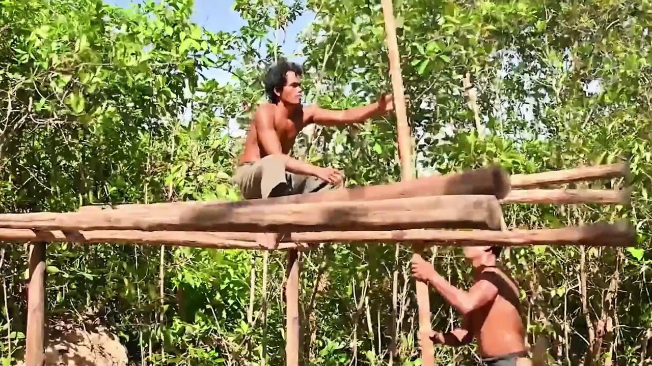 Epic Journey of Two Guys: 7 DAYS Two Brothers Turned Bamboo & Wood | Camping Amazing