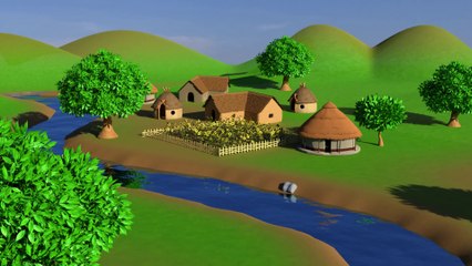 गाय और शेर | Lion and Cow | Bravery and Wisdom | Panchatantra | Cartoon