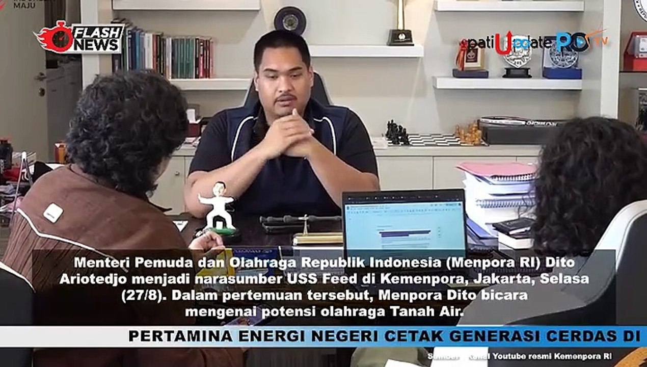 Menpora Bicara Potensi Olahraga Tanah Air saat Menjadi Narasumber USS Feed
