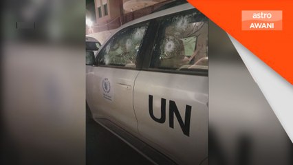 Kenderaan WFP ditembak di pusat pemeriksaan tentera Israel