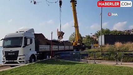 Fırtınada ikiye bölünen Pallada Gemisi'nin söküm işlemleri tamamlandı